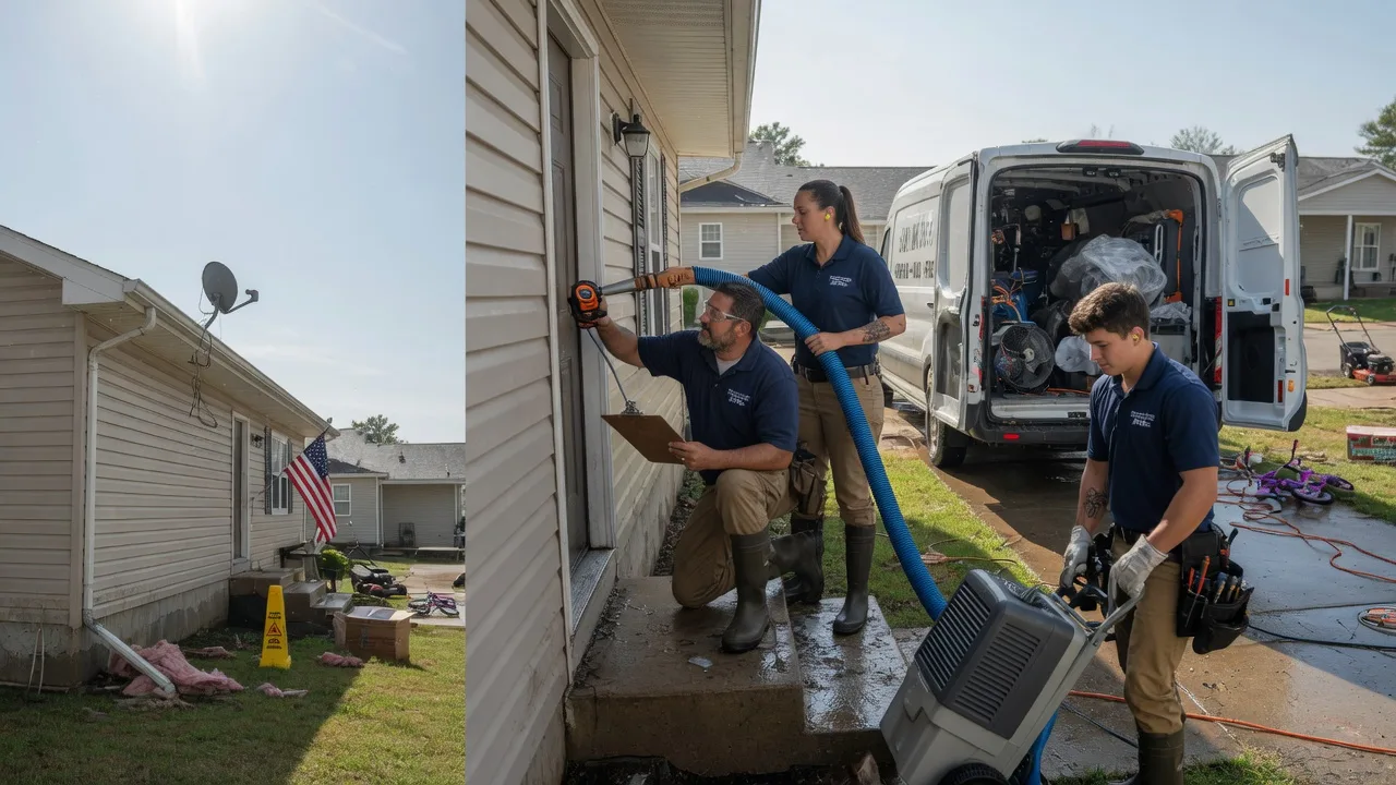 Ceiling Water Damage Restoration in Upson, WI near me